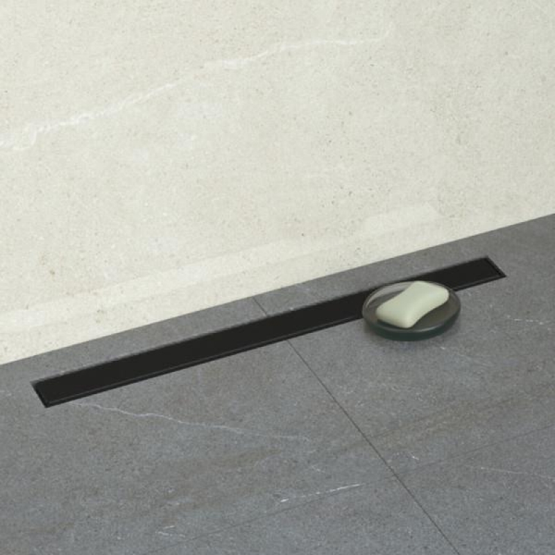 13701323 Душевой лоток BETTOSERB Frameless Matte Black 950