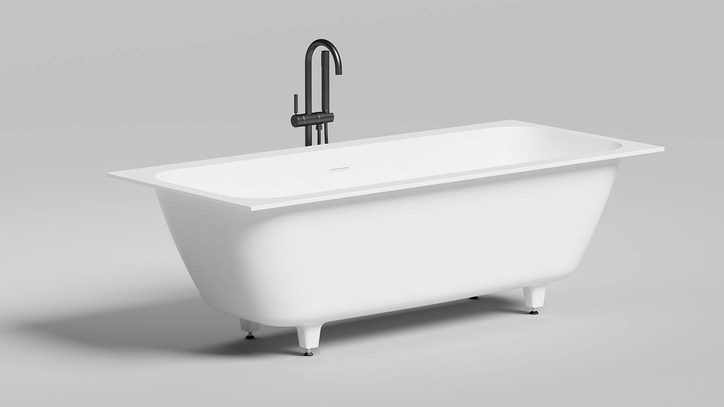 Salini Ванна S-Sense ORLANDA  AXIS KIT 180x80 матовая