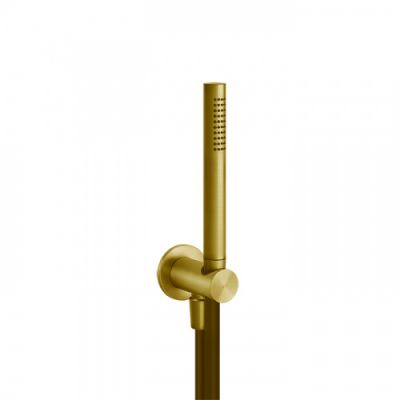 Gessi 316 Душевой комплект: ручной душ, держатель, шланг 150см, цвет: Brushed Brass PVD 54023#727