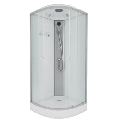 Niagara Eco Душ.каб. NG-4301-14 (900х900х2150) низкий поддон(13см) стекломатовое