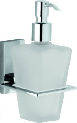 Sanibano Agatha, настенный стеклянный дозатор, цвет хром H9950/11CR