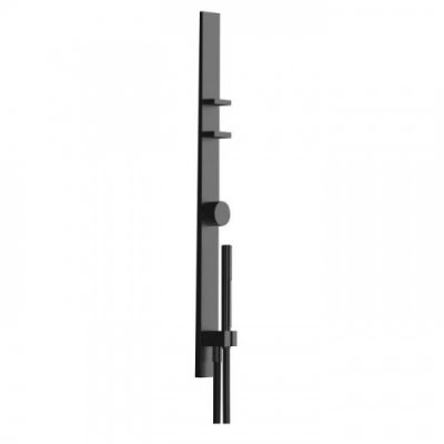 Fantini AK/25 Встраиваемый смеситель для душа, термостатический, цвет: Matt Gun Metal PVD 48 P5 T302B