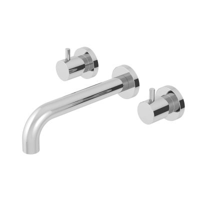 MIEL064RO/C54 Oioli Micro, встраиваемый в стену двухрыч.смеситель для раковины, цвет брашированный никель C54