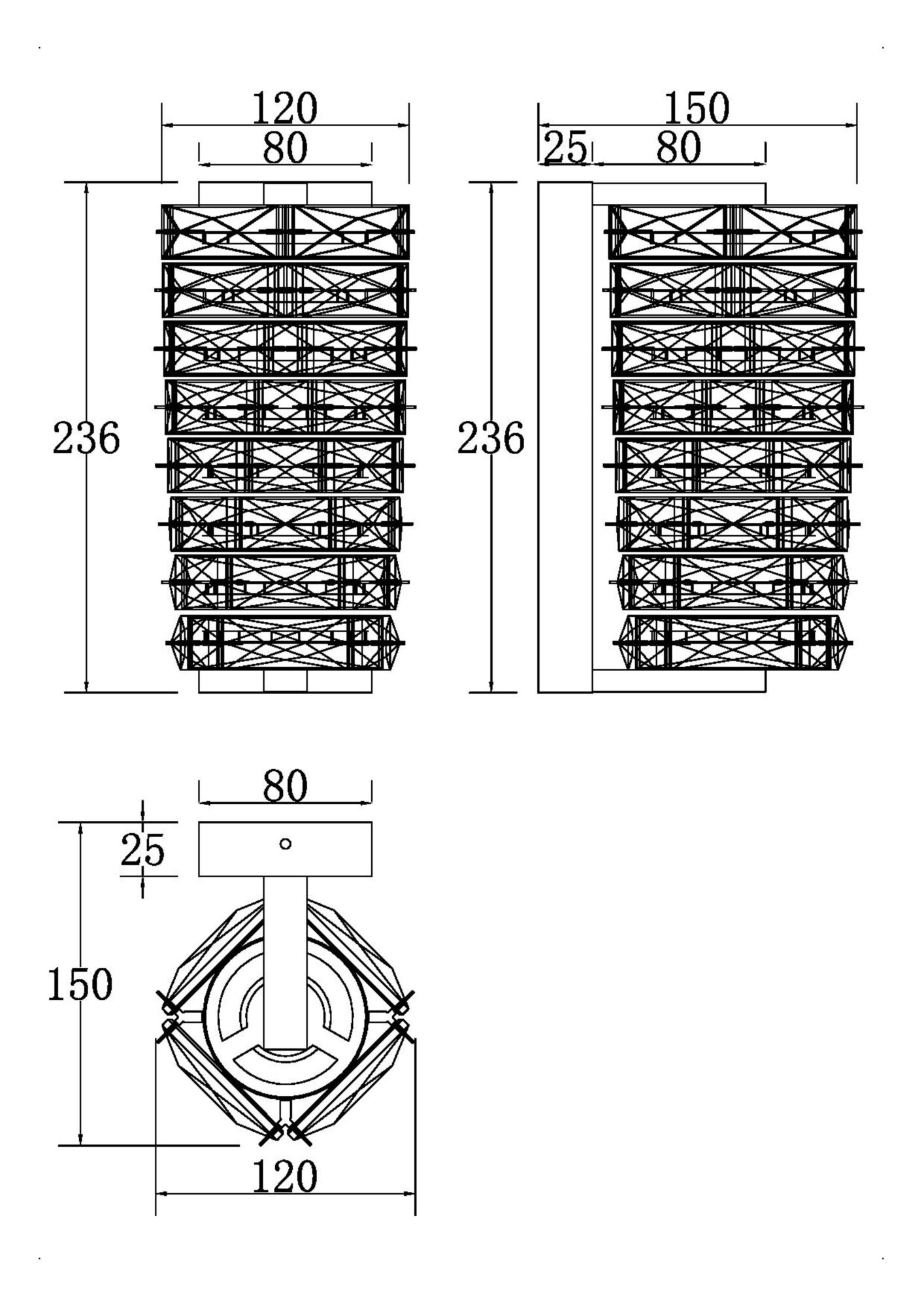 Maytoni Coil Настенный светильник (бра) MOD124WL-L6CH3K