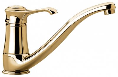Emmevi Tiffany, кухонный смеситель с поворотным изливом, цвет бронза 6095/BR
