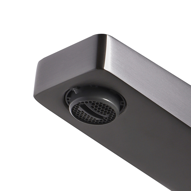 Maxonor AXIOM PL10101-9 Смеситель для раковины, графит матовый