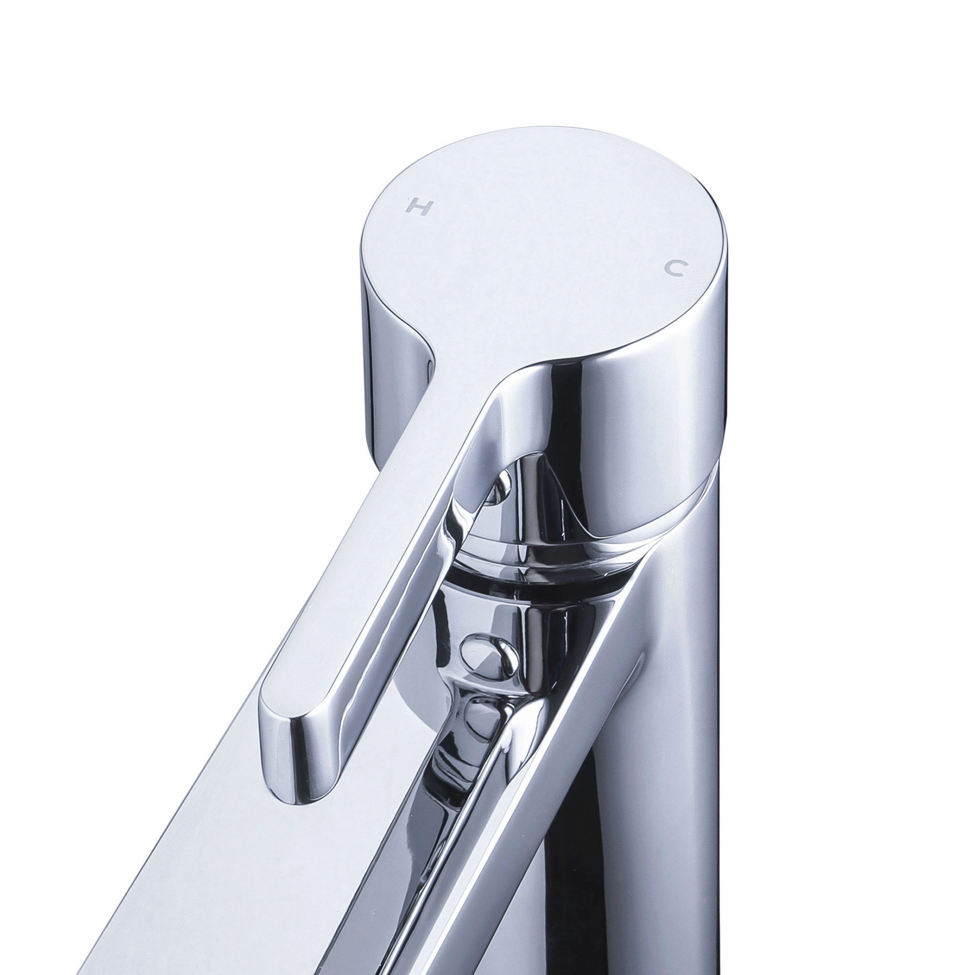 Maxonor LUCKY PL11106.1 Смеситель для раковины высокий, хром