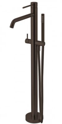 Смесители для ванны напольный Paffoni Light LIG032NO чёрный матовый