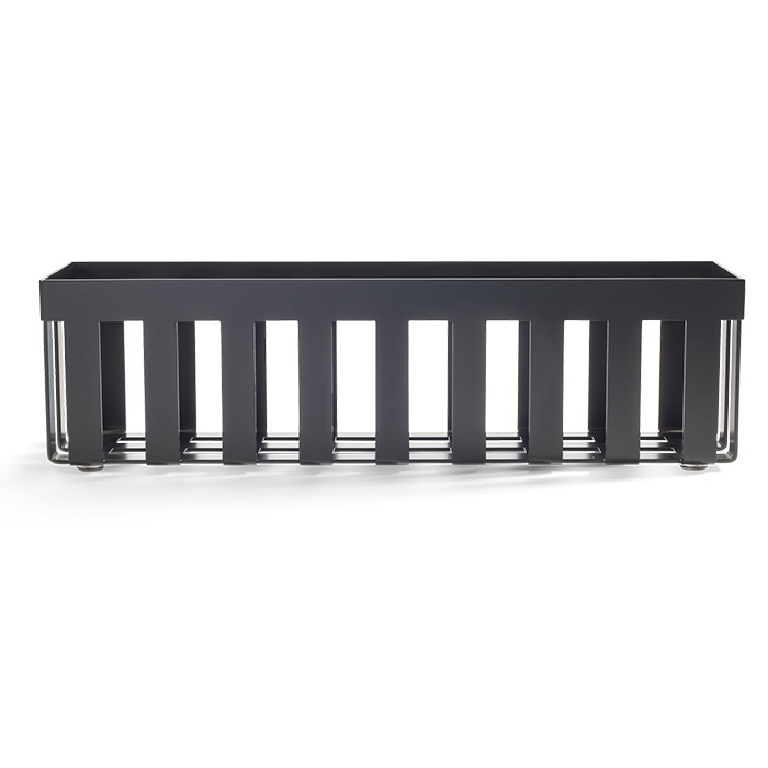 Decor Walther DW 355 Бокс универсальный 30.5x9.5x9.5см, настольный, цвет: черный матовый 612460