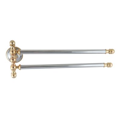 MIRELLA Полотенцедержатель двойной поворотный L34 cm. ML.MRL-M055.CRDO