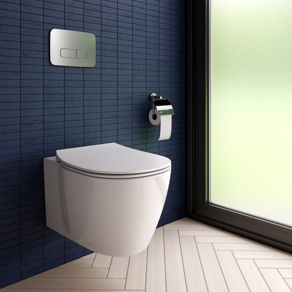 Промо-комплект 4 в 1 Ideal Standard с подвесным унитазом E047901 CONNECT AquaBlade®