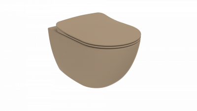 CREAVIT FREE Унитаз CAPPUCINO подвесной безободковый FE322-11CM00E-0000