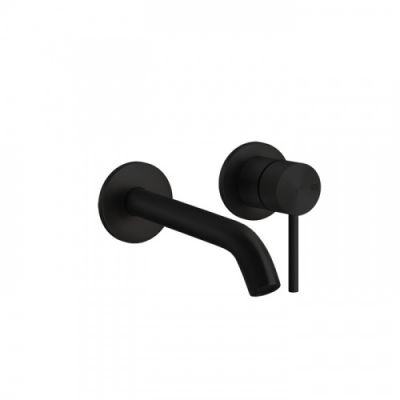Gessi 316 Встраиваемый смеситель с изливом 146-116мм, внешняя часть, цвет: Black XL 54083#299