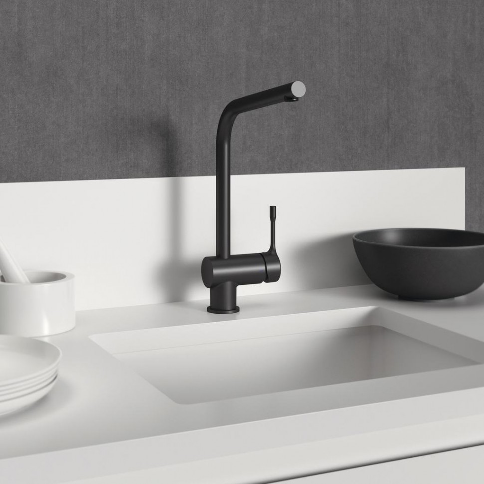 Смеситель для кухонной мойки с высоким трубчатым поворотным изливом Ideal Standard CERALINE BC174XG
