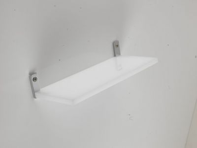 Stil Haus Mizar, полка из оргстекла, длина 60 см, цвет хром MZ04(08)