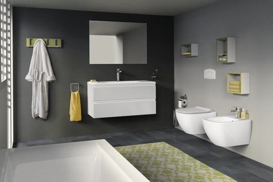 Промо-комплект 3 в 1 Ideal Standard с подвесным унитазом TESI AquaBlade® T007901 и инсталляцией PROSYS