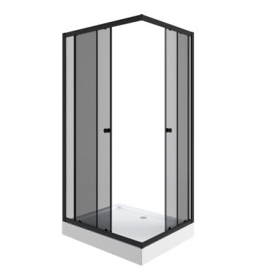 Niagara Eco Душ. уголок NG-018-14QT (1000х800х1950) низкий поддон(13см) стекло ТОНИРОВАННОЕ,