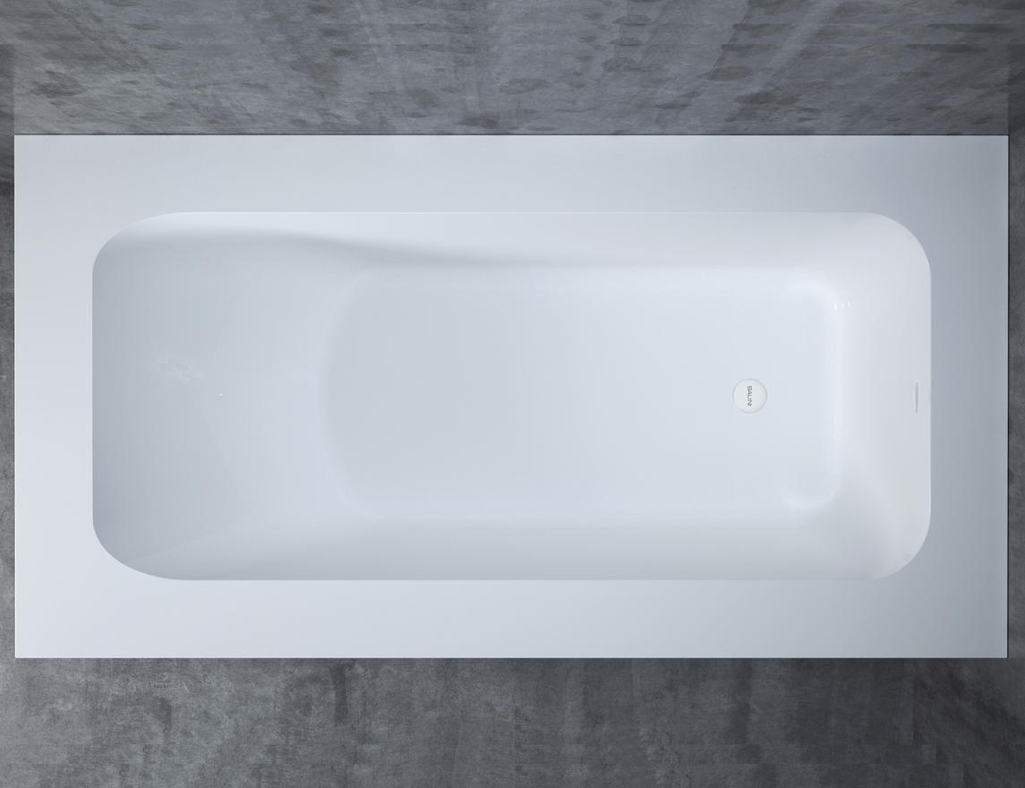 Salini ORLANDA KIT PLUS 190x100 Ванна встраиваемая 190x100 белая глянцевая