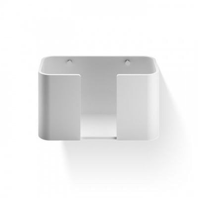 Decor Walther Stone WPTB Держатель для бумажных полотенец, подвесной, цвет: белый / сталь матовая 974255