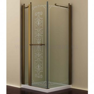Душевой уголок 90x90 Romance Collection SKARA SK.E2.90.TGFP.G