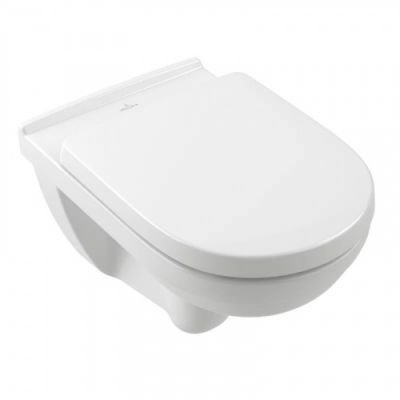 Унитаз, Villeroy&Boch, O'Novo, подвесной, 360*560, альпийский белый 5660R001 сиденье микролифт