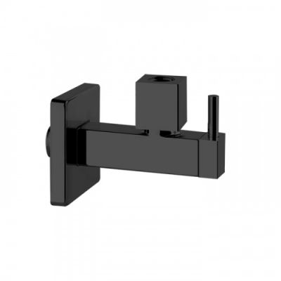 Gessi Кран-фильтр квадратный с подводом воды, цвет Black XL 01412#299