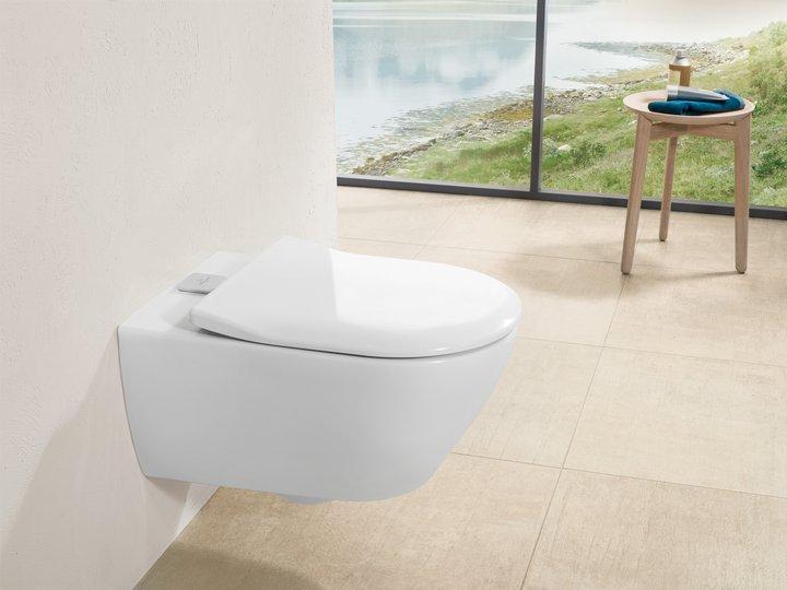 Подвесной унитаз с крышкой Villeroy&Boch Subway 2.0