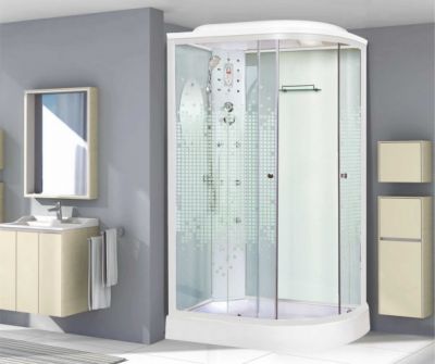 Душ.каб. NG-303-01LN (1200х800х2200) низкий поддон(16см) стекло мозаика