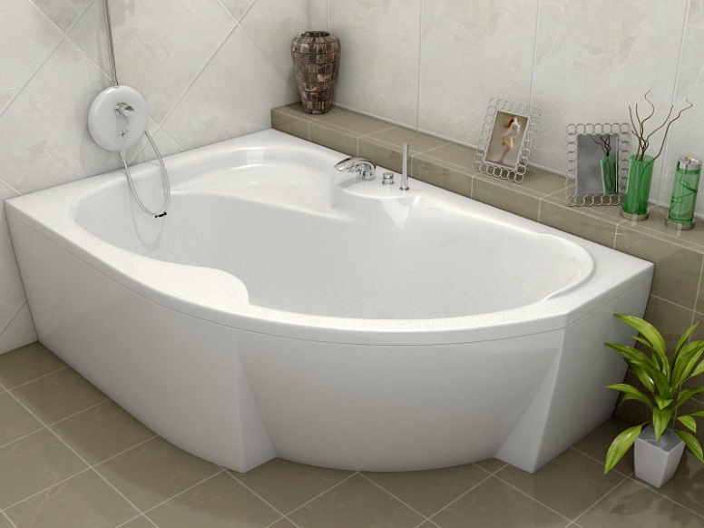 Ванна акриловая угловая Vayer Azalia L 170x105