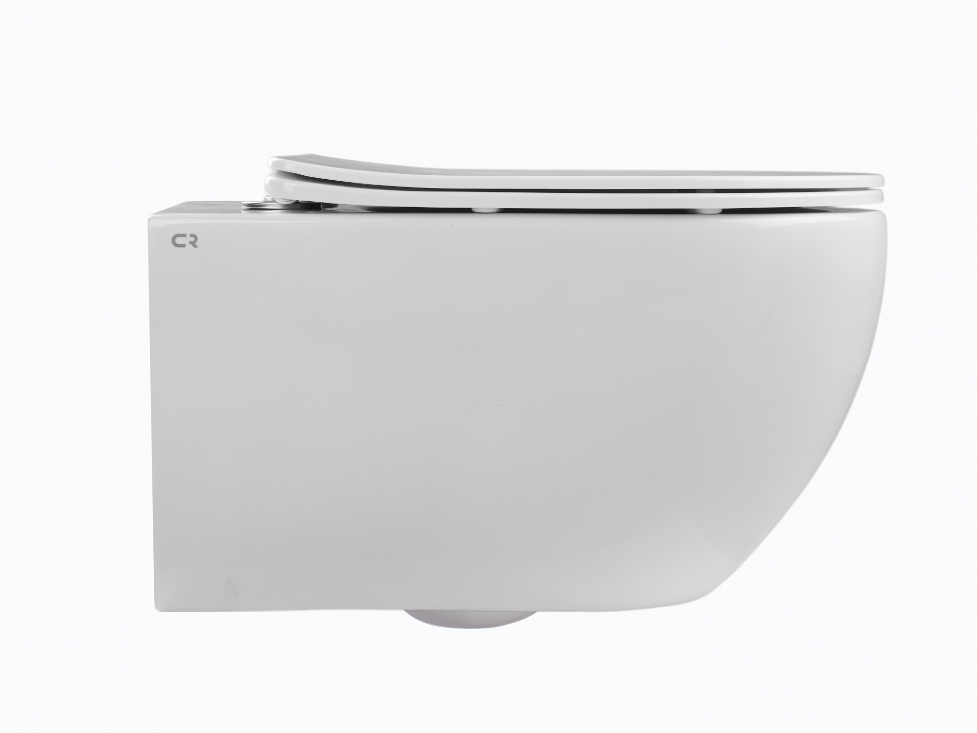 SKANDENBORG RIMLESS Безободковый подвесной унитаз 55 см. c легкосъемным сиденьем с функцией микролифт в комплекте